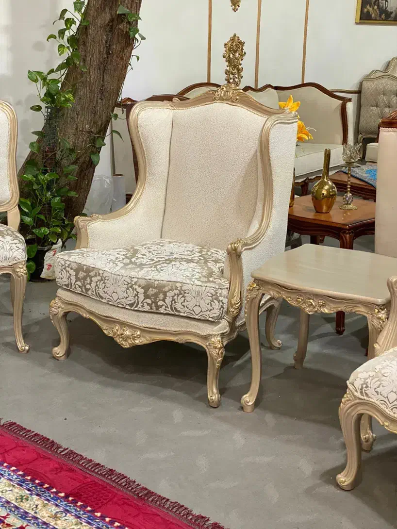 مبل سلطنتی مدل راشل(چاراس)اقساط|مبلمان خانگی و میز عسلی|قم, شهر قائم|دیوار