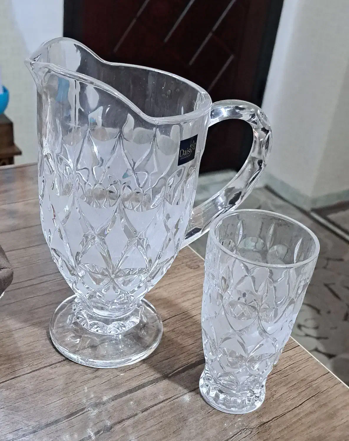 دو دست پارچ ولیوان مجلسی آنجلیکا|ظروف سرو و پذیرایی|تبریز, |دیوار