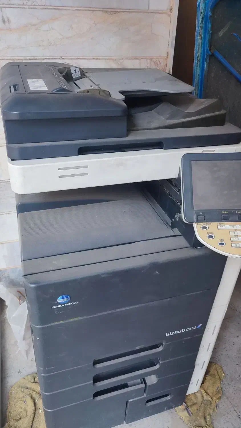 دستگاه کپی و پرینتر رنگی کونیکا 552|پرینتر، اسکنر، کپی، فکس|قزوین, |دیوار