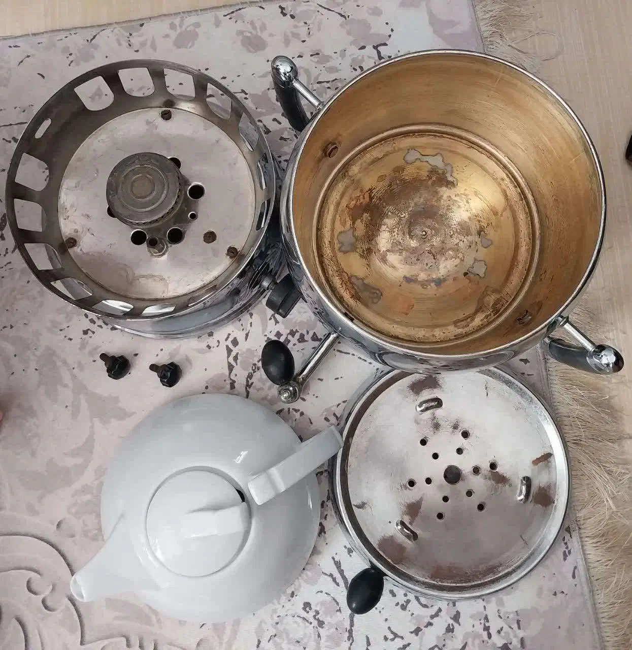 سماور گازی|سماور، چایساز، قهوهساز|رشت, دروازه لاکان|دیوار