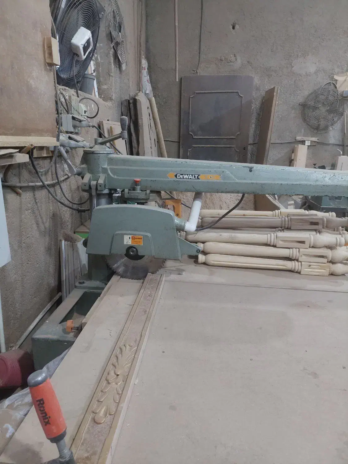 اره کشویی برند دیوالت ایتالیا اصلی کامل فابرک3فاز|ماشینآلات صنعتی|پاکدشت, پاکدشت (مامازند)|دیوار