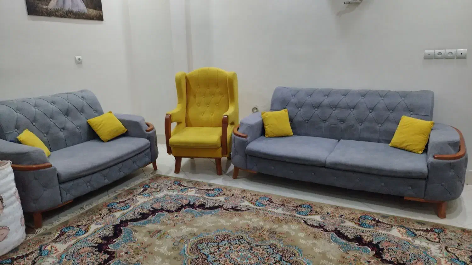 مبلمان تمیز و نو|مبلمان خانگی و میز عسلی|کازرون, |دیوار