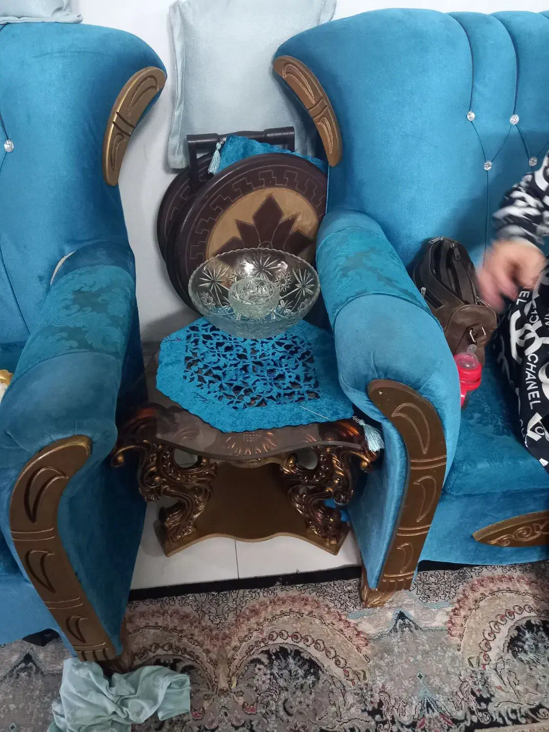 مبل راحتی ۷نفره راحتی سالم سالم|مبلمان خانگی و میز عسلی|شهریار, کهنز|دیوار