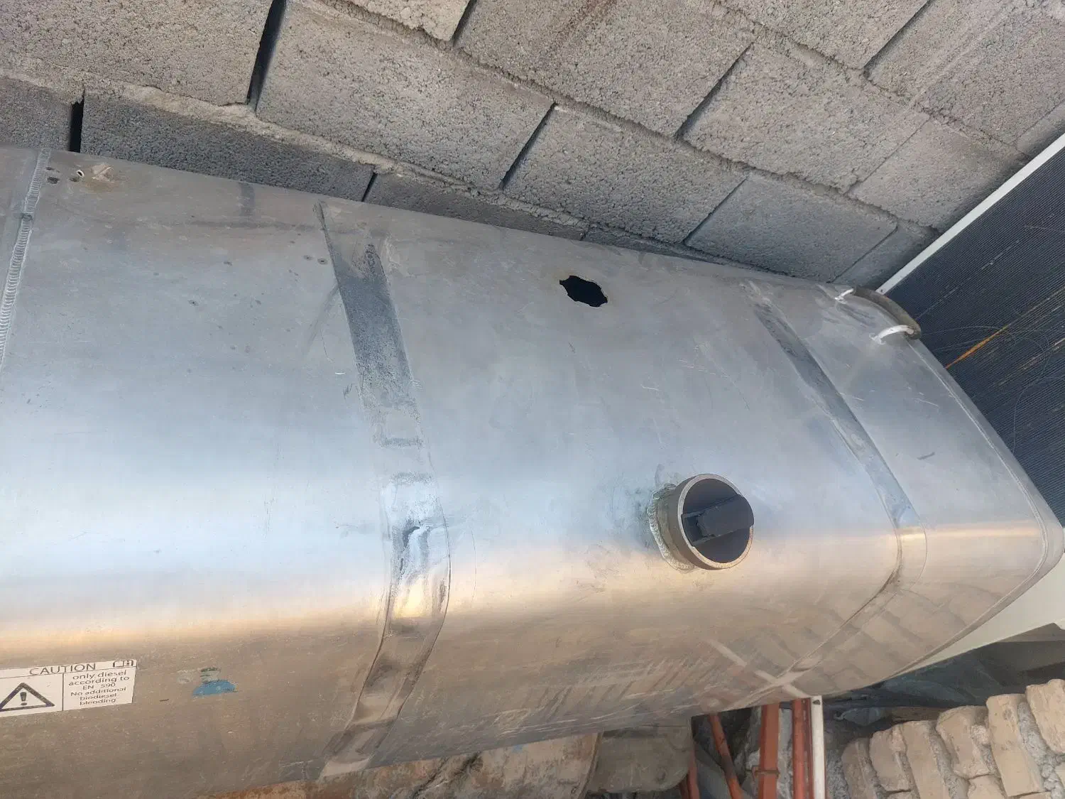 باک المینیومی ۴۰۰لیتری|قطعات یدکی و لوازم جانبی|کهنوج, |دیوار