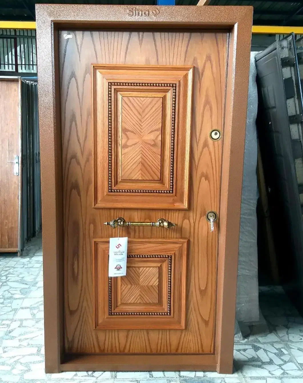 درب ضدسرقت لاین ترک کرکره برقی،نرده استیل کدZ011|مصالح و تجهیزات ساختمان|شیرگاه, |دیوار