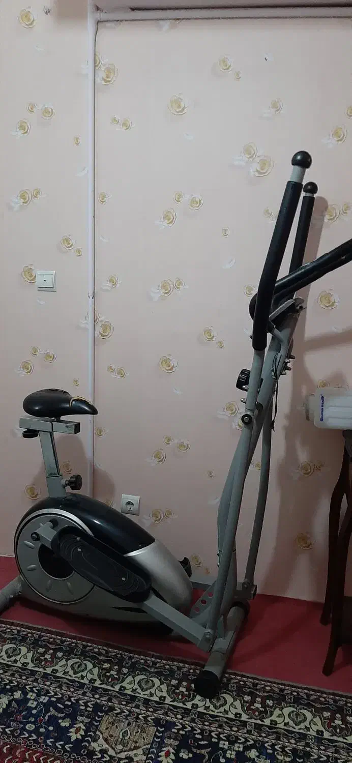 دوچرخه ثابت و اسکی فضایی لایف پاور|تجهیزات ورزشی|مشهد, امیریه|دیوار