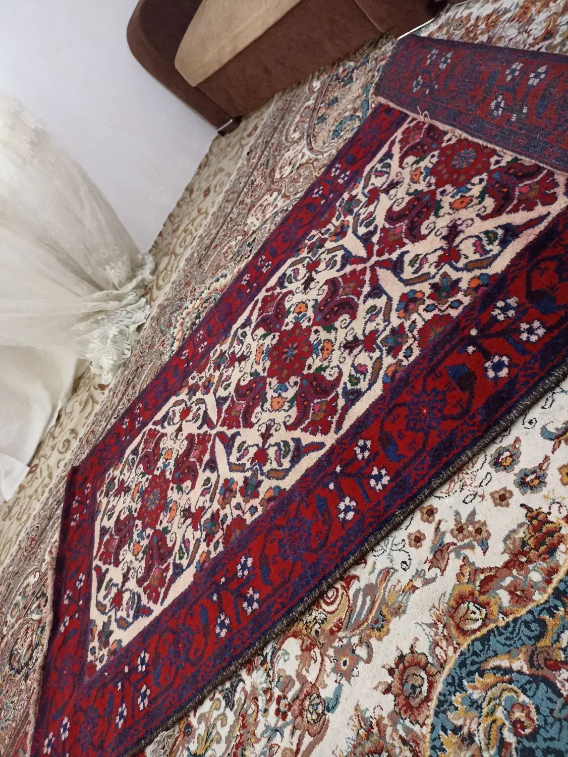 قالیچه دستباف امتردر180|فرش|کردکوی, |دیوار