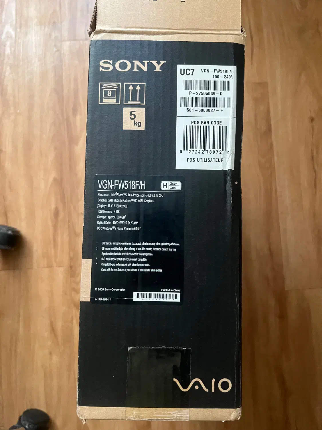 لپ تاپ سونی وایو fw518 sony|رایانه همراه|تهران, سعادت‌آباد|دیوار