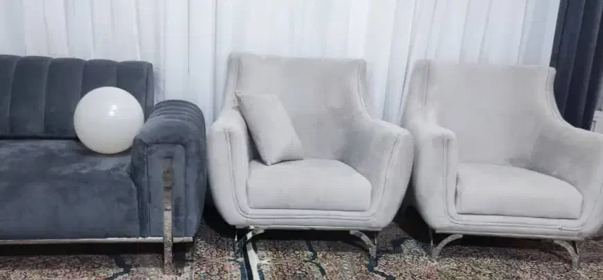 مبل 8 نفره تاشو در حد نونو|مبلمان خانگی و میز عسلی|اندیشه, اندیشه فاز ۱|دیوار