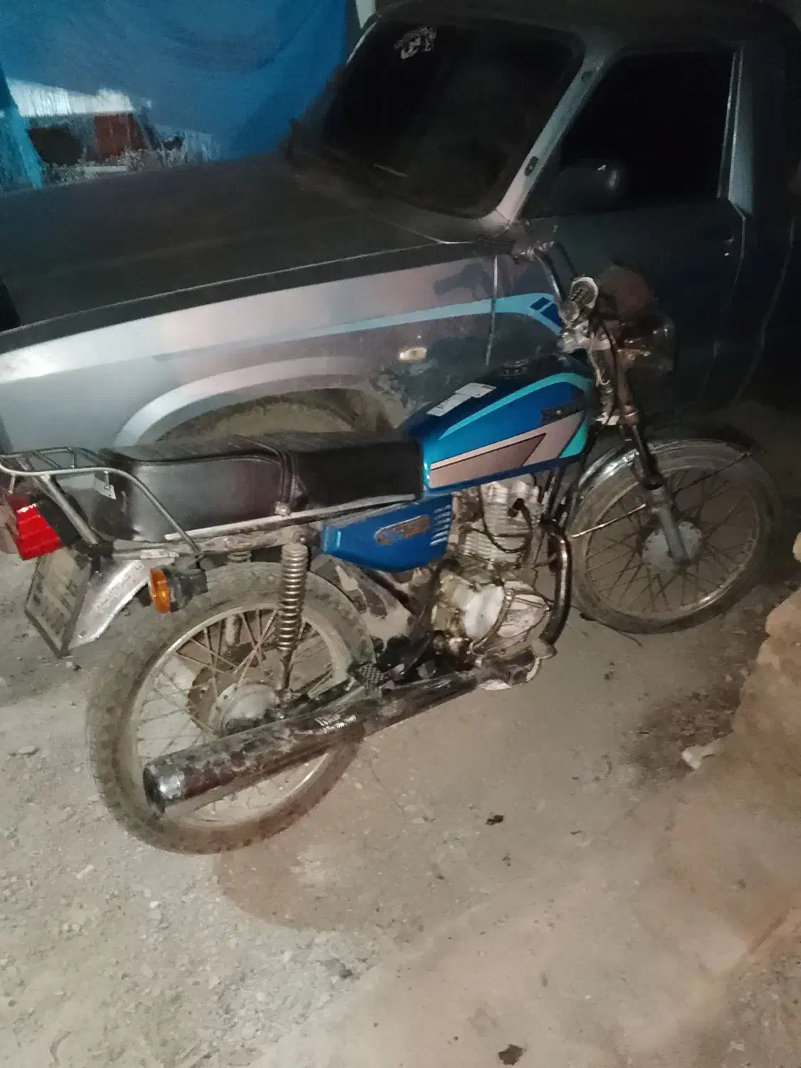 موتور مزایده 125تمیز|موتورسیکلت|خان ببین, |دیوار