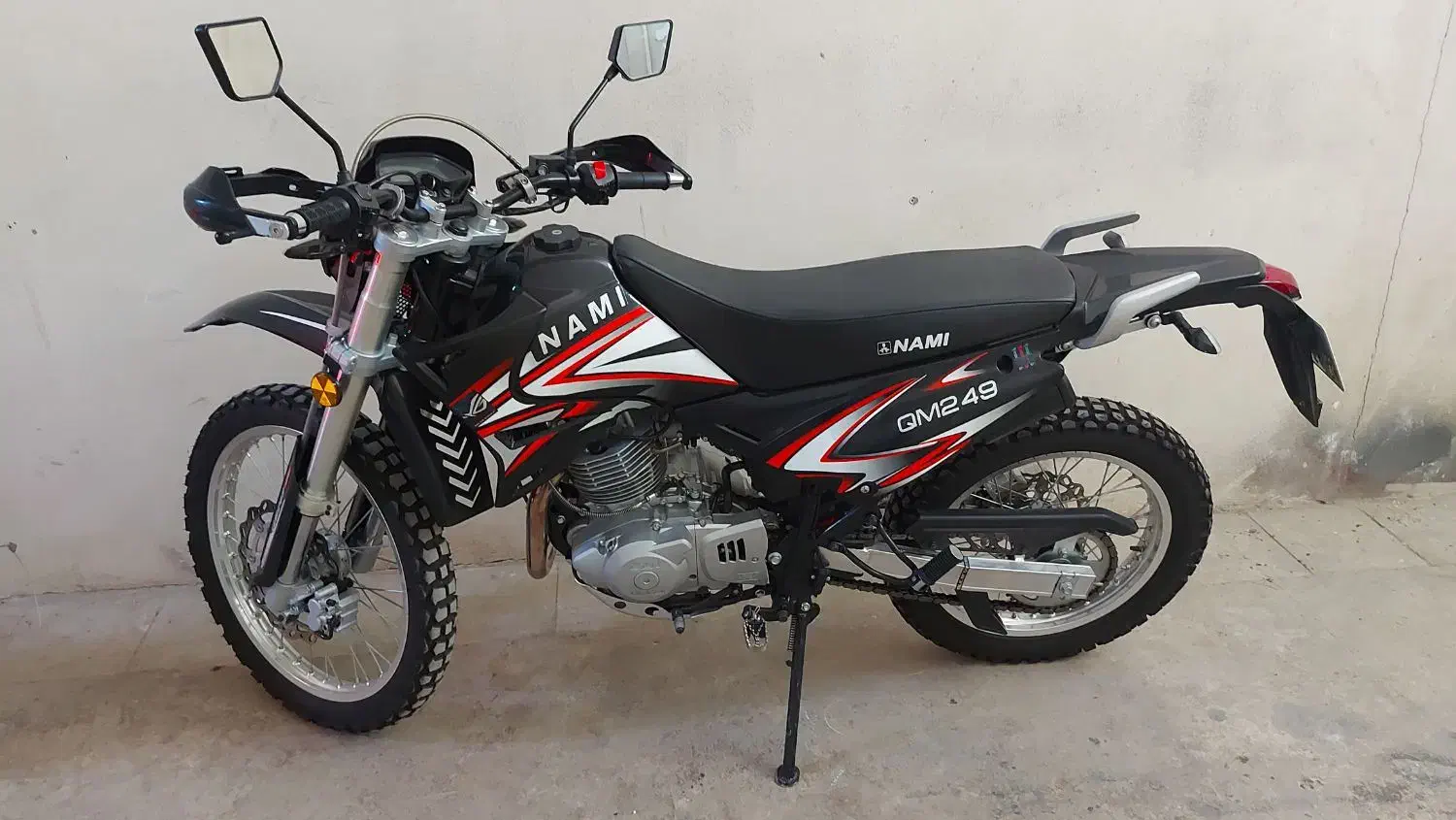 ترل نامی ۲۵۰ مدل ۱۴۰۳ در حد خشک|موتورسیکلت|گنبد کاووس, |دیوار