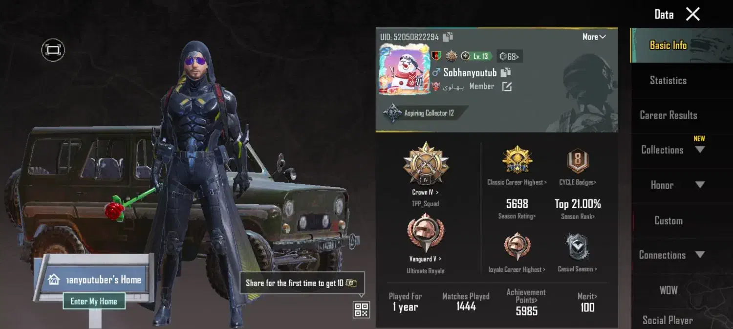 اکانت پابجی|کنسول، بازی ویدئویی و آنلاین|گرگان, |دیوار