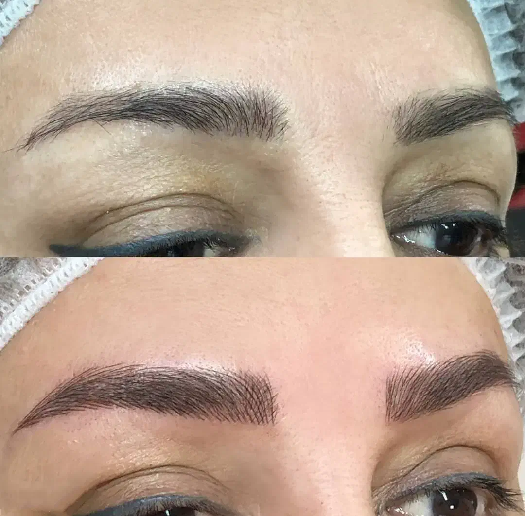 فیبروز ابرو تاتو هاشور فقط فقط|خدمات آرایشگری و زیبایی|خرم‌آباد, |دیوار