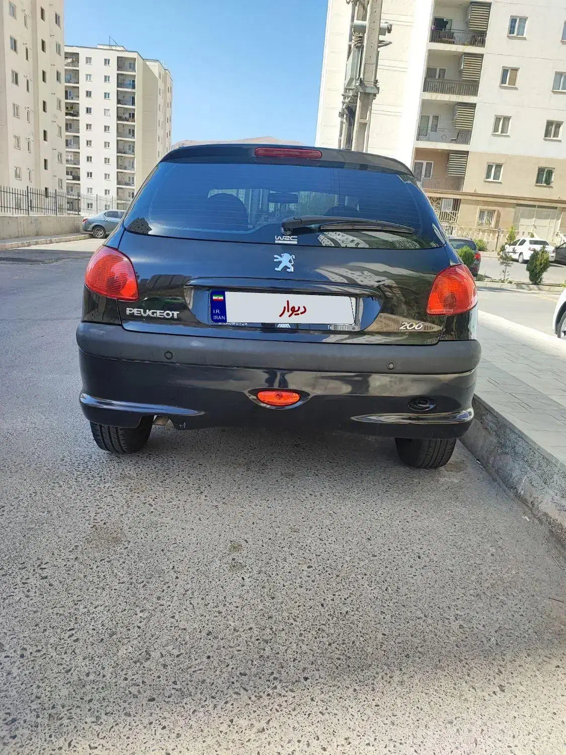 پژو 206 تیپ ۲، مدل ۱۳۹۴|خودرو سواری و وانت|تهران, سوهانک|دیوار