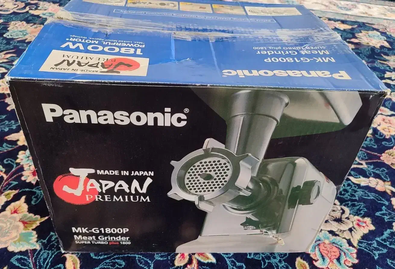 چرخ گوشت پاناسونیک 1800وات ژاپنی|خردکن، آسیاب، غذاساز|تهران, دانشگاه شریف|دیوار