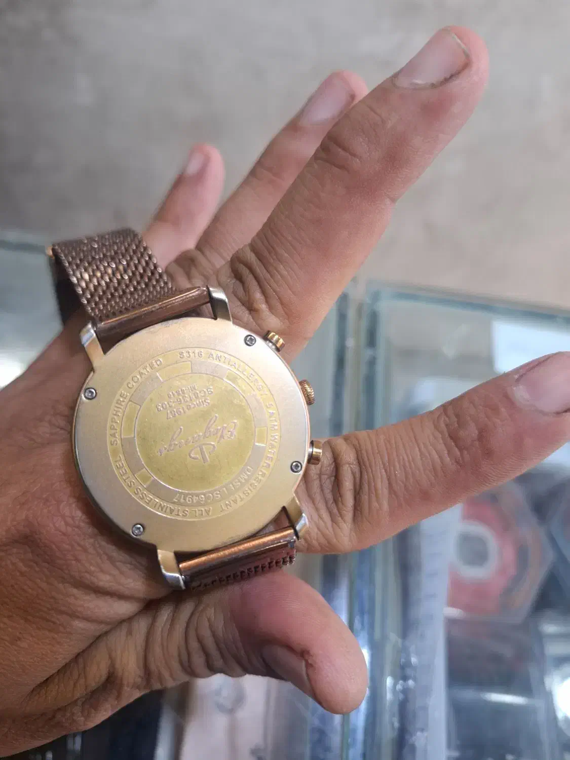 ساعت مچی سوسیسی مارک سه موتور تمیز مرتب|ساعت|نیشابور, کوی یغما|دیوار