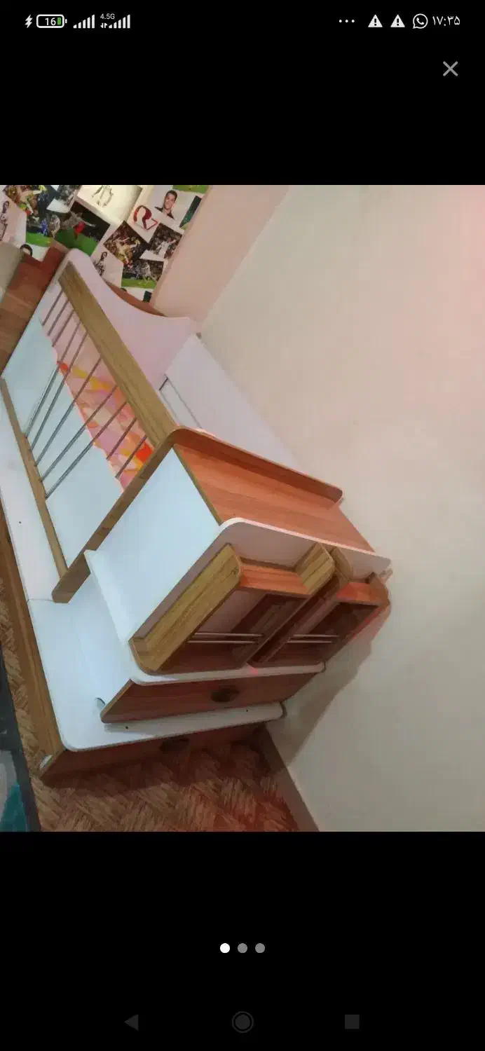 تخت کودک نوجوان|تخت و سرویس خواب|اهواز, کوی صادقیه|دیوار