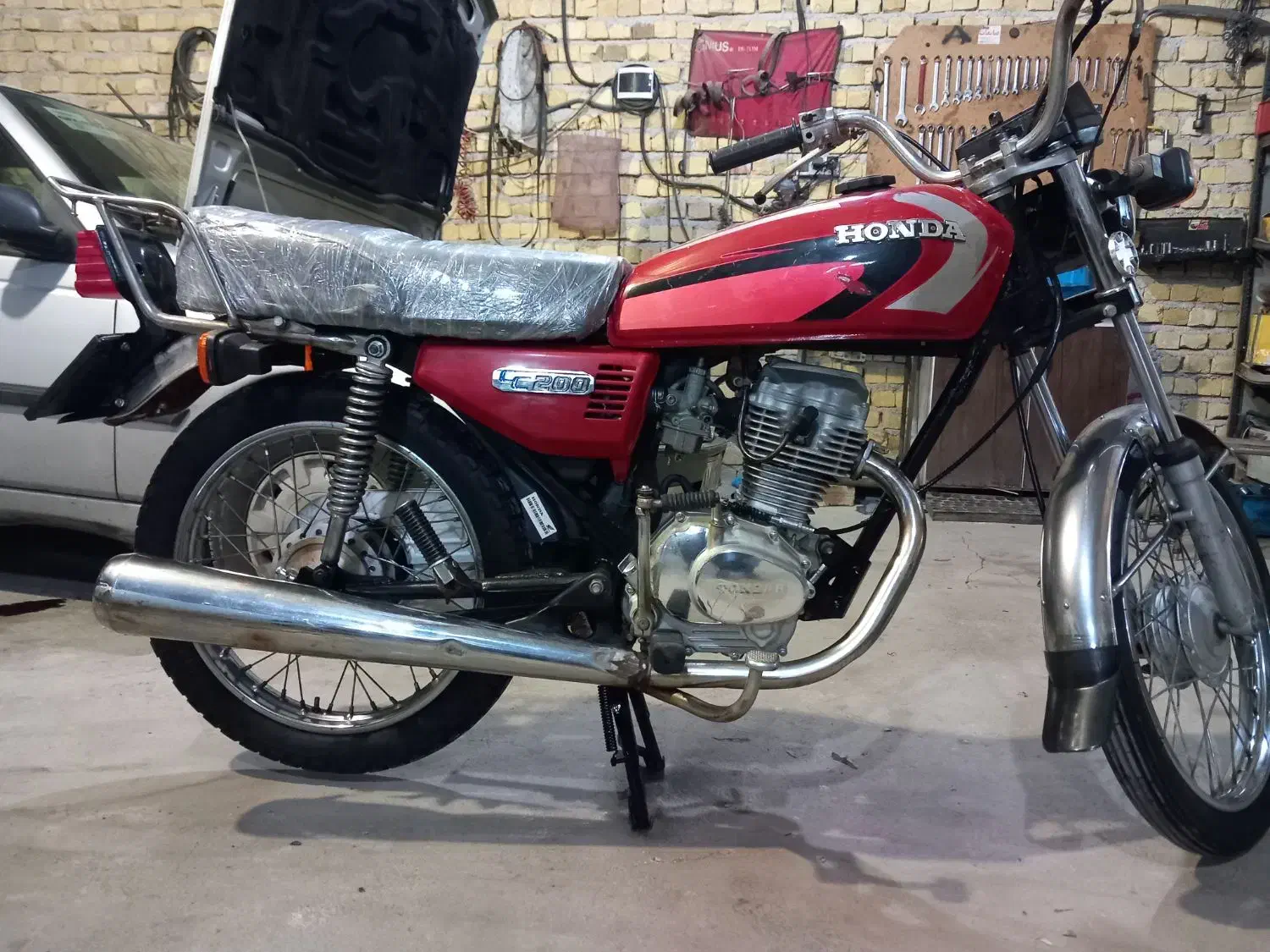 هندا ۱۲۵ فابریک درحد ...|موتورسیکلت|مرودشت, شهرک مهدیه|دیوار