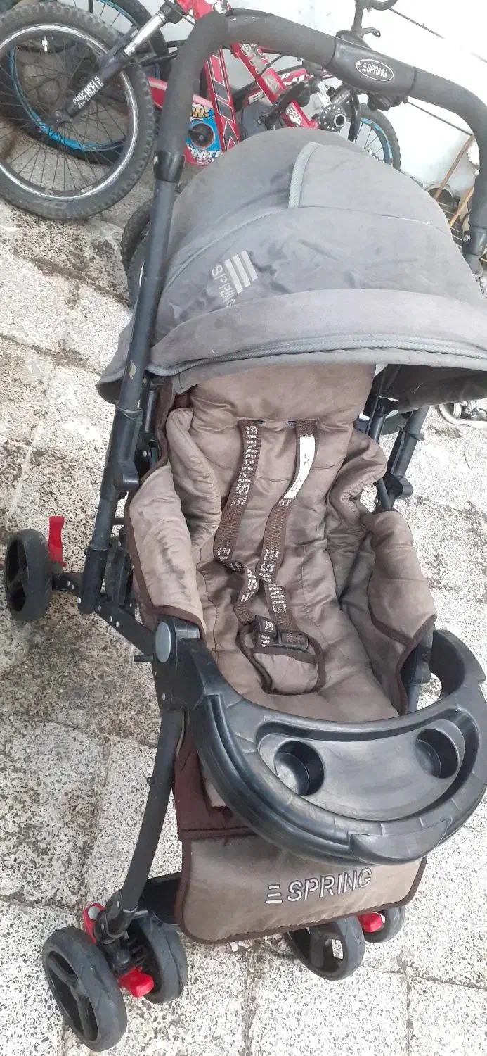 کالسکه بیرونی اسپرینگ خارجی|کالسکه و لوازم جانبی|اهواز, کمپلو جنوبی|دیوار