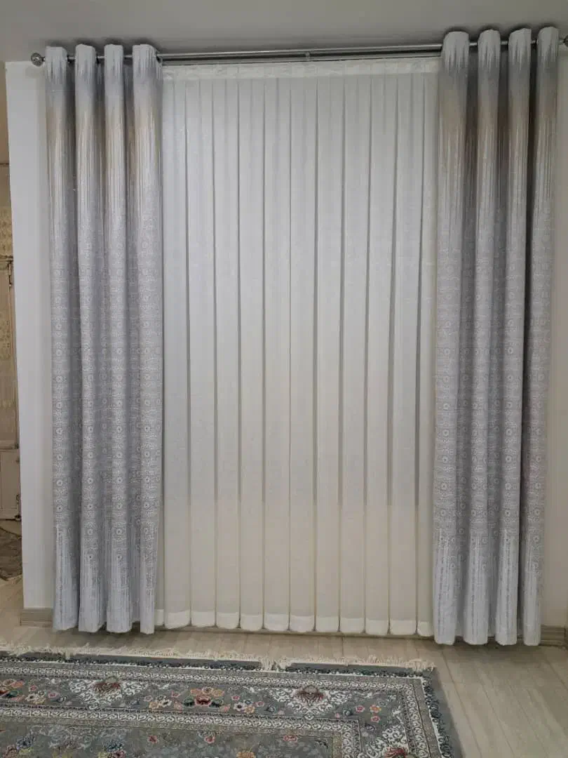 دوخت انواع پرده مینیمال و پانچ و...|پرده، رانر، رومیزی|رفسنجان, |دیوار