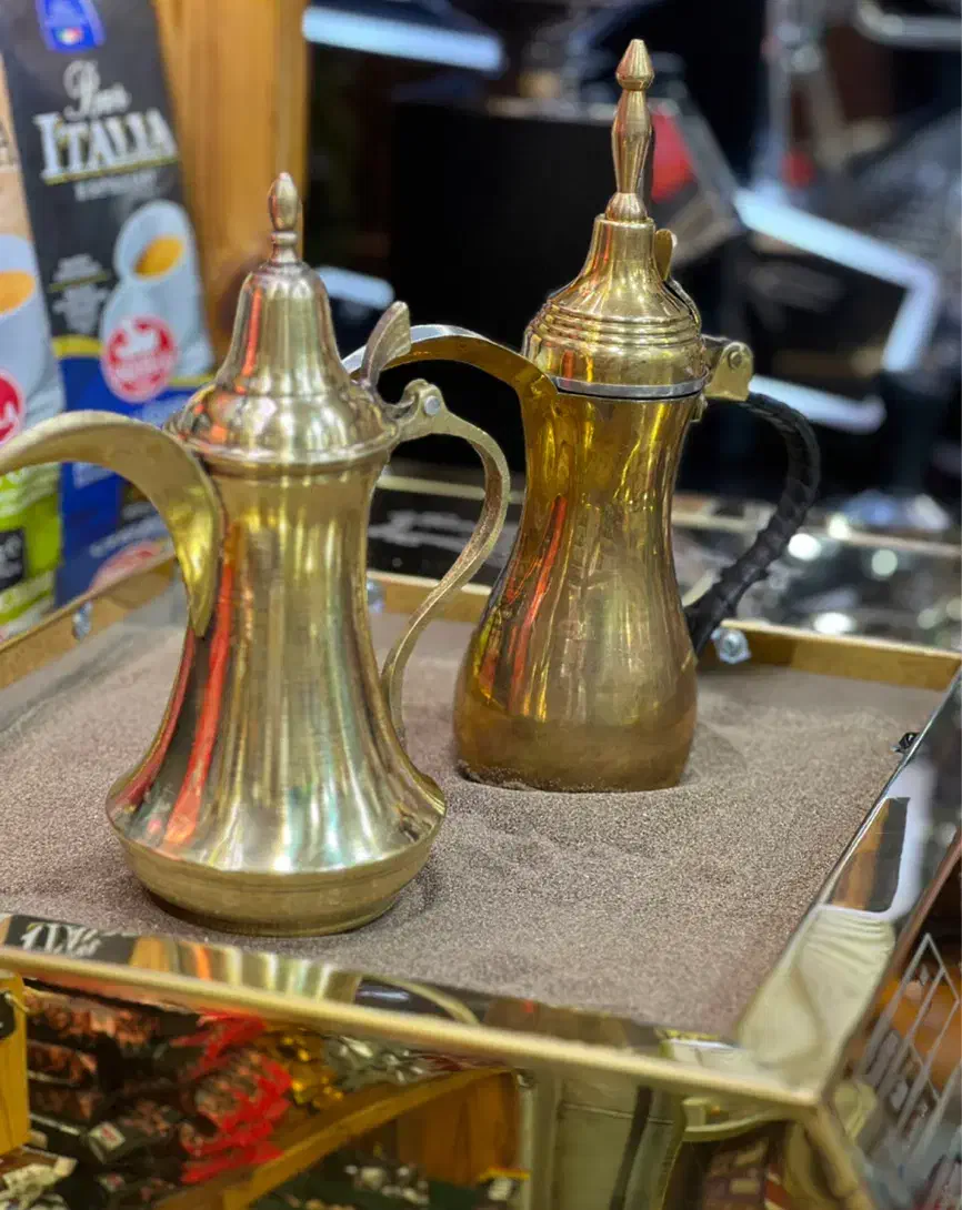 دستگاه دله عربی بزرگ با دو عدد دله عربی اصل|کافیشاپ و رستوران|رفسنجان, |دیوار