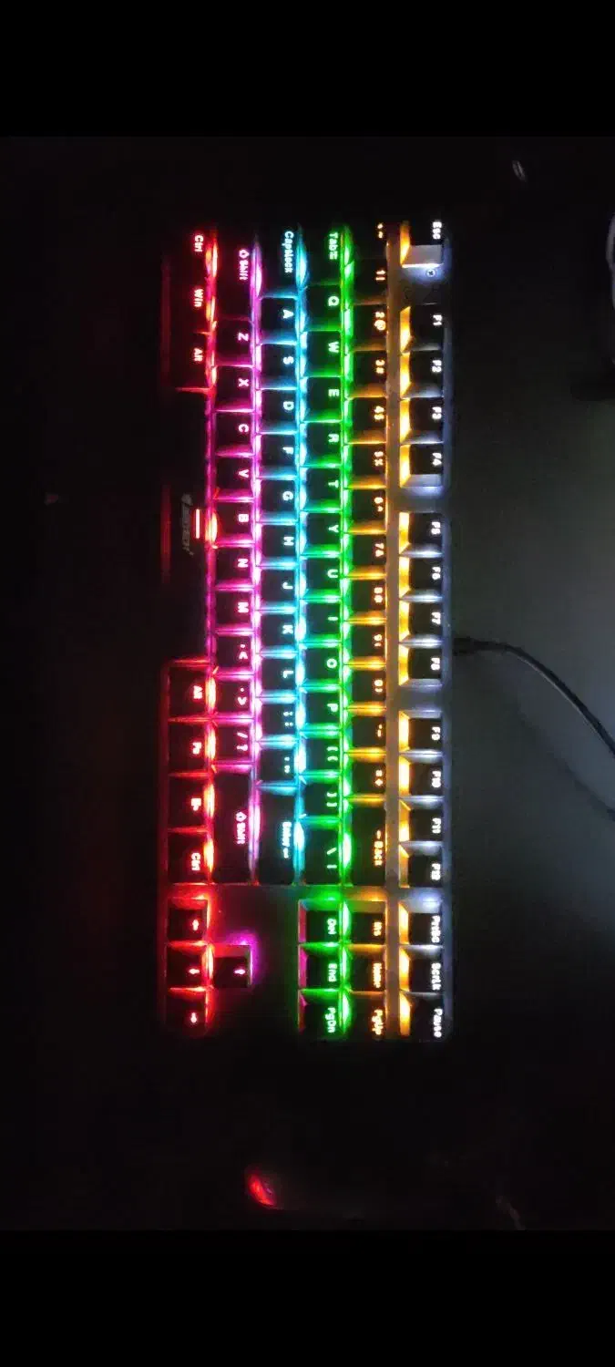 کیبورد مکانیکال سوییچ آبی|قطعات و لوازم جانبی رایانه|اردبیل, |دیوار