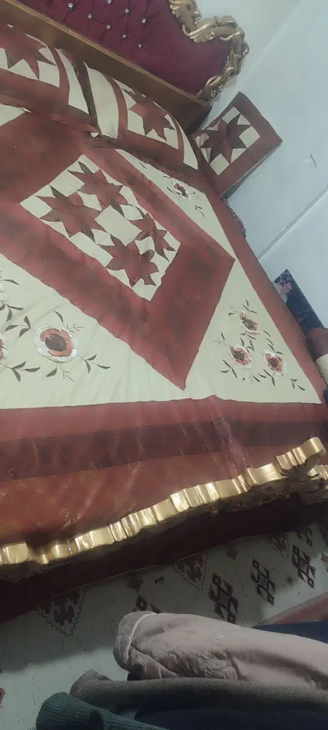 تخت دونفره|تخت و سرویس خواب|تهران, والفجر (افسریه)|دیوار