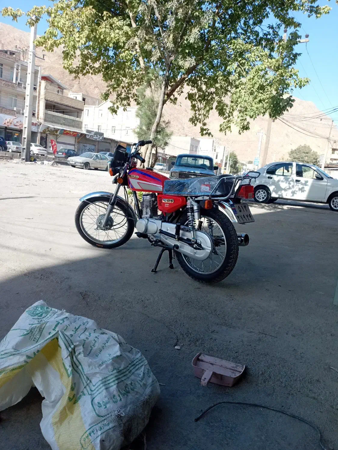 موتور صفر معامله با پراید|موتورسیکلت|ملایر, |دیوار