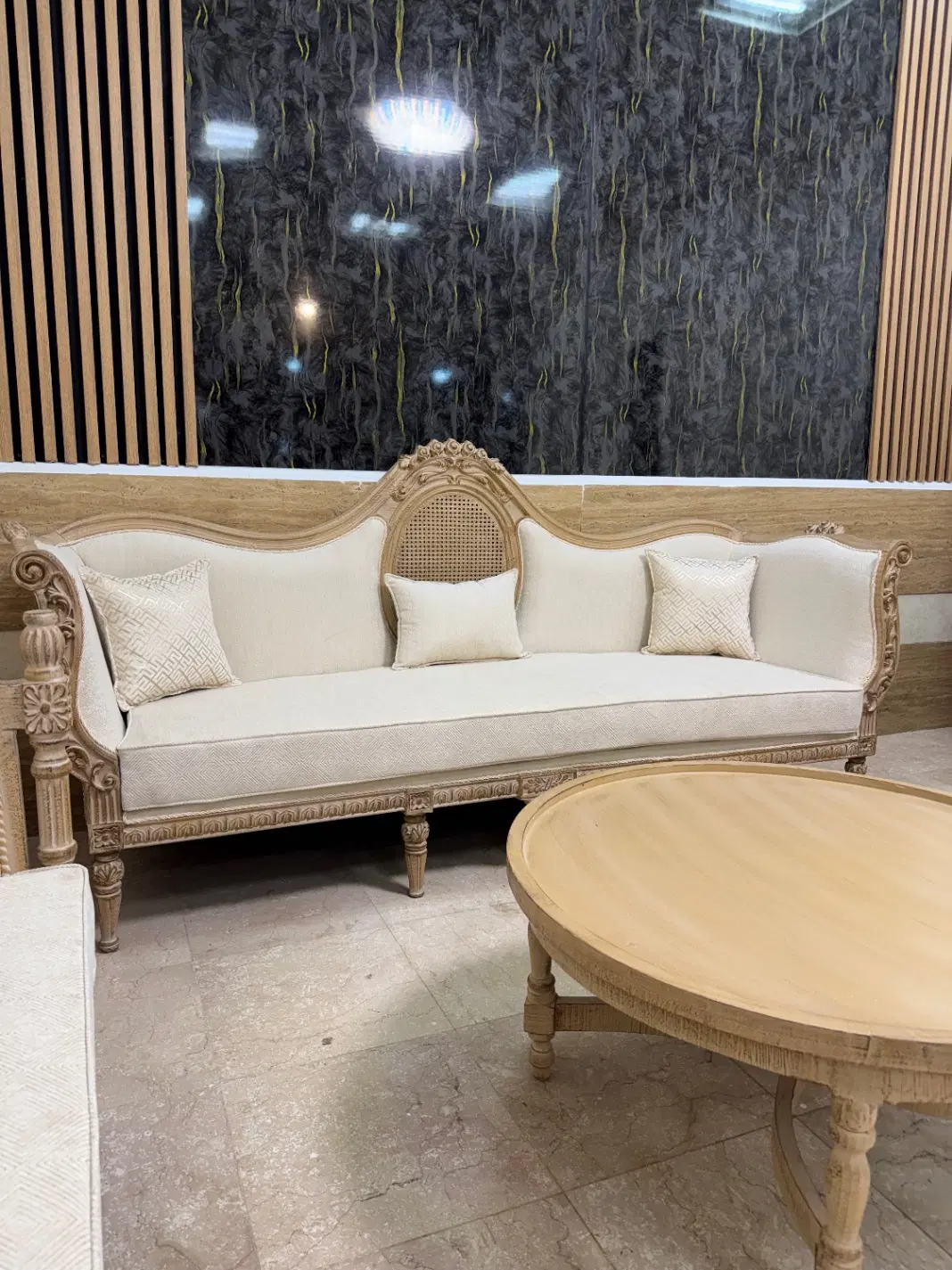 تولیدی مبل مدل کاجی وسط حصیر(نقد و اقساط ۶ماه(|مبلمان خانگی و میز عسلی|تهران, صاحب الزمان|دیوار