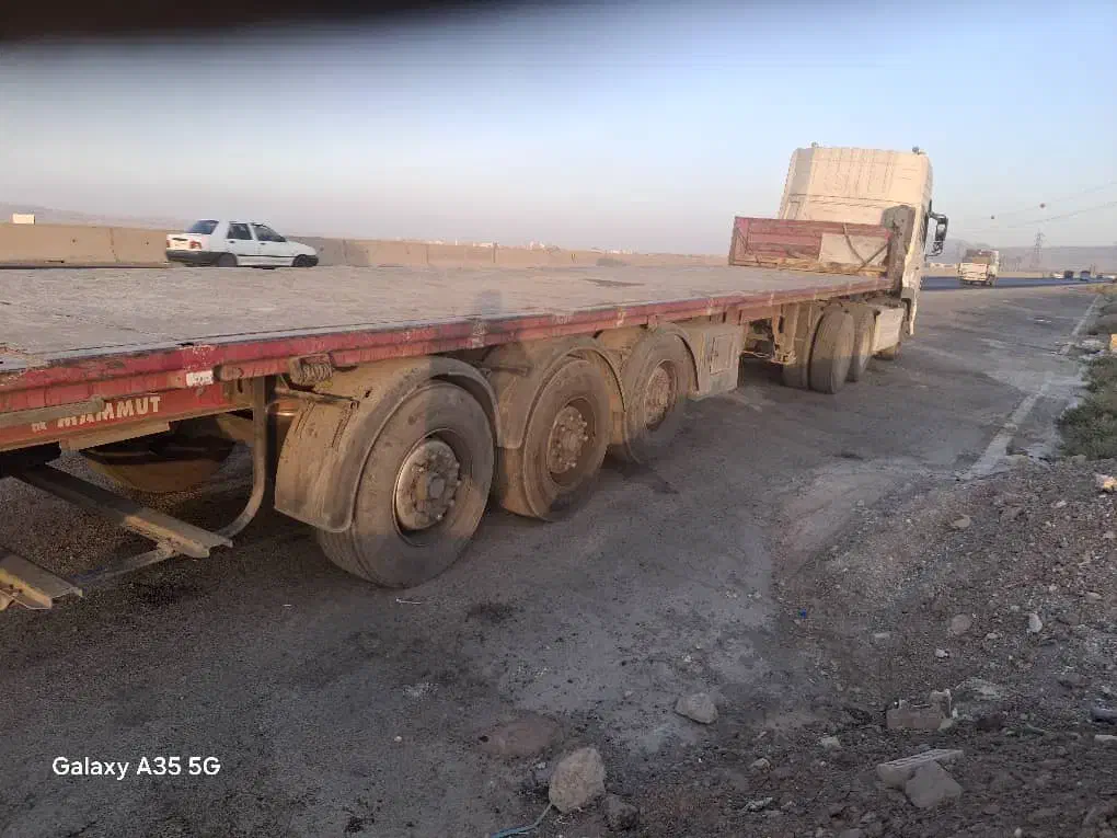 کفی تریلی سه محور|خودرو سنگین|باغستان, |دیوار