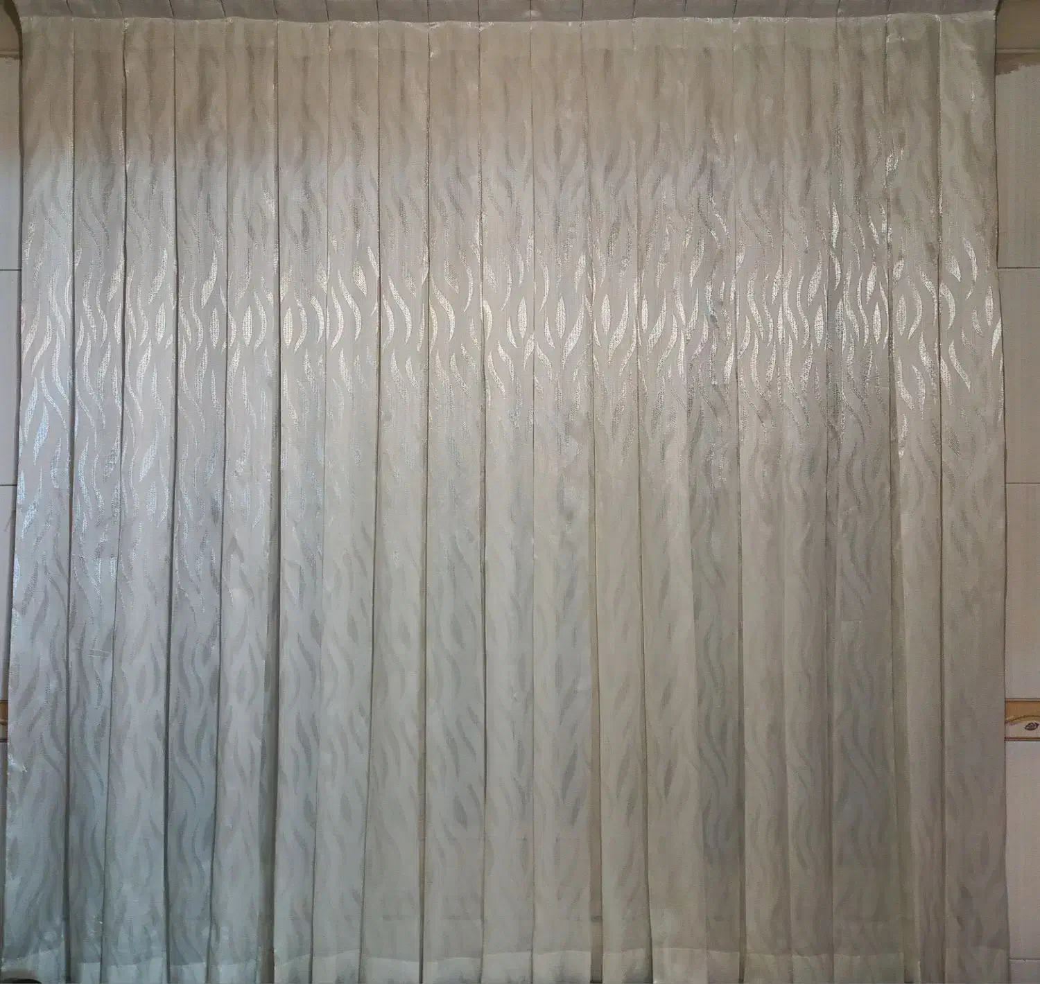 پرده نباتی رنگ‌|پرده، رانر، رومیزی|تهران, افسریه جنوبی|دیوار