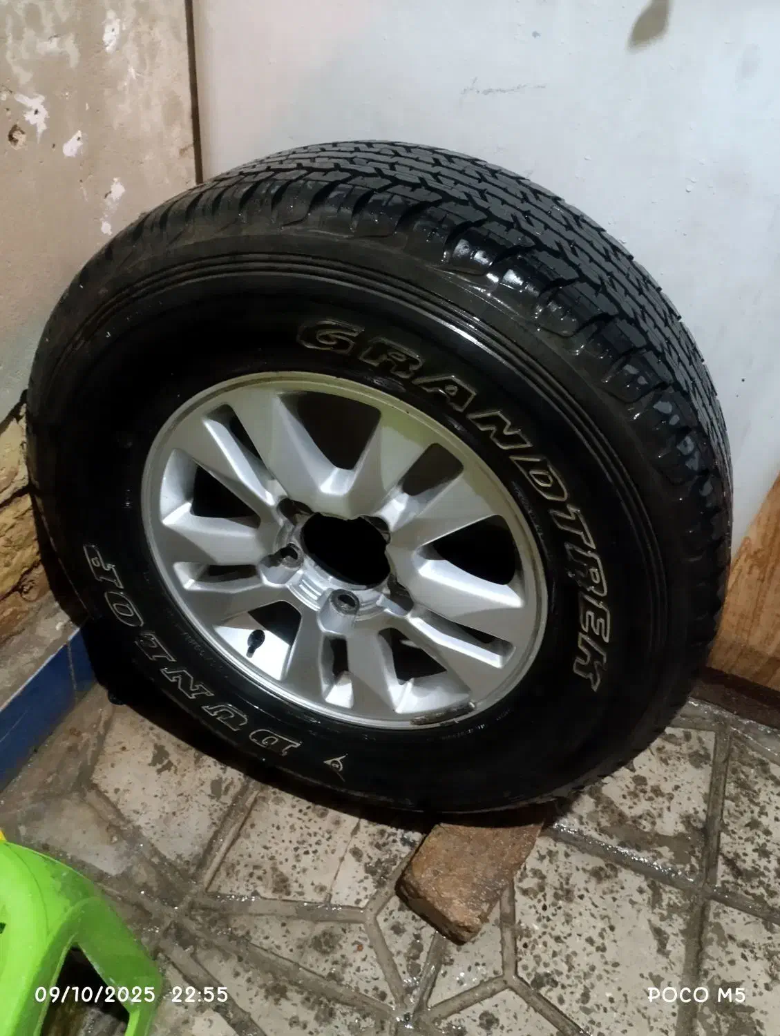 یک عدد لاستیک دانلوپ ژاپن تک حلقه بارینگ|قطعات یدکی و لوازم جانبی|محمدیه-قزوین, |دیوار