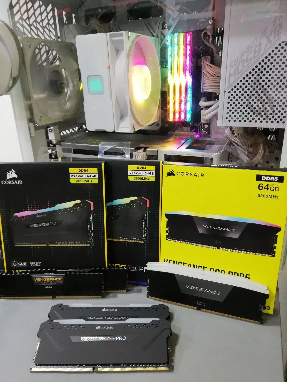 رم کیس Ram ddr5 and ddr4|قطعات و لوازم جانبی رایانه|تهران, پاسداران|دیوار