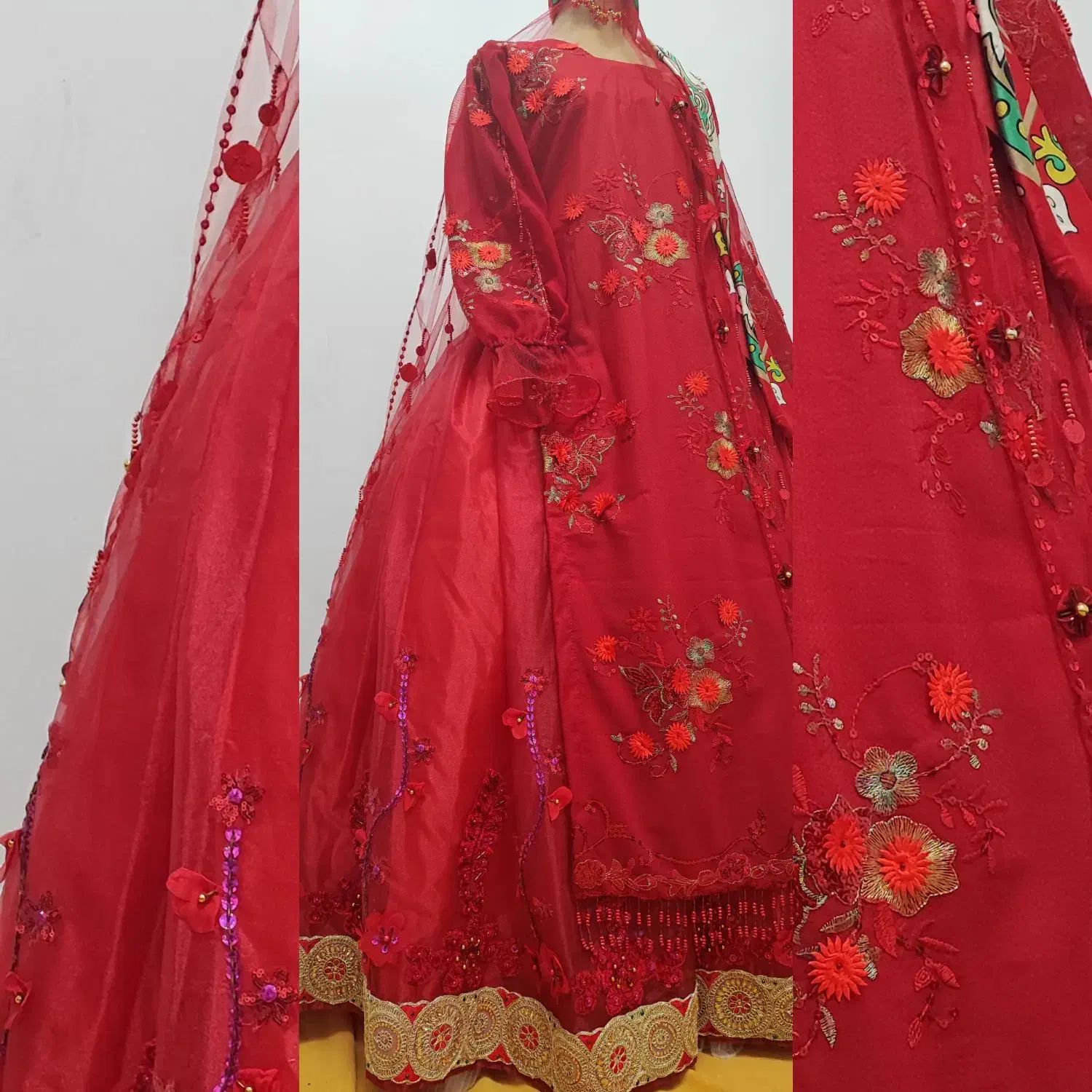 یک دست لباس محلی نو و یک تومون محلی و پیراهن تک|لباس|صدرا-فارس, فاز ۱|دیوار