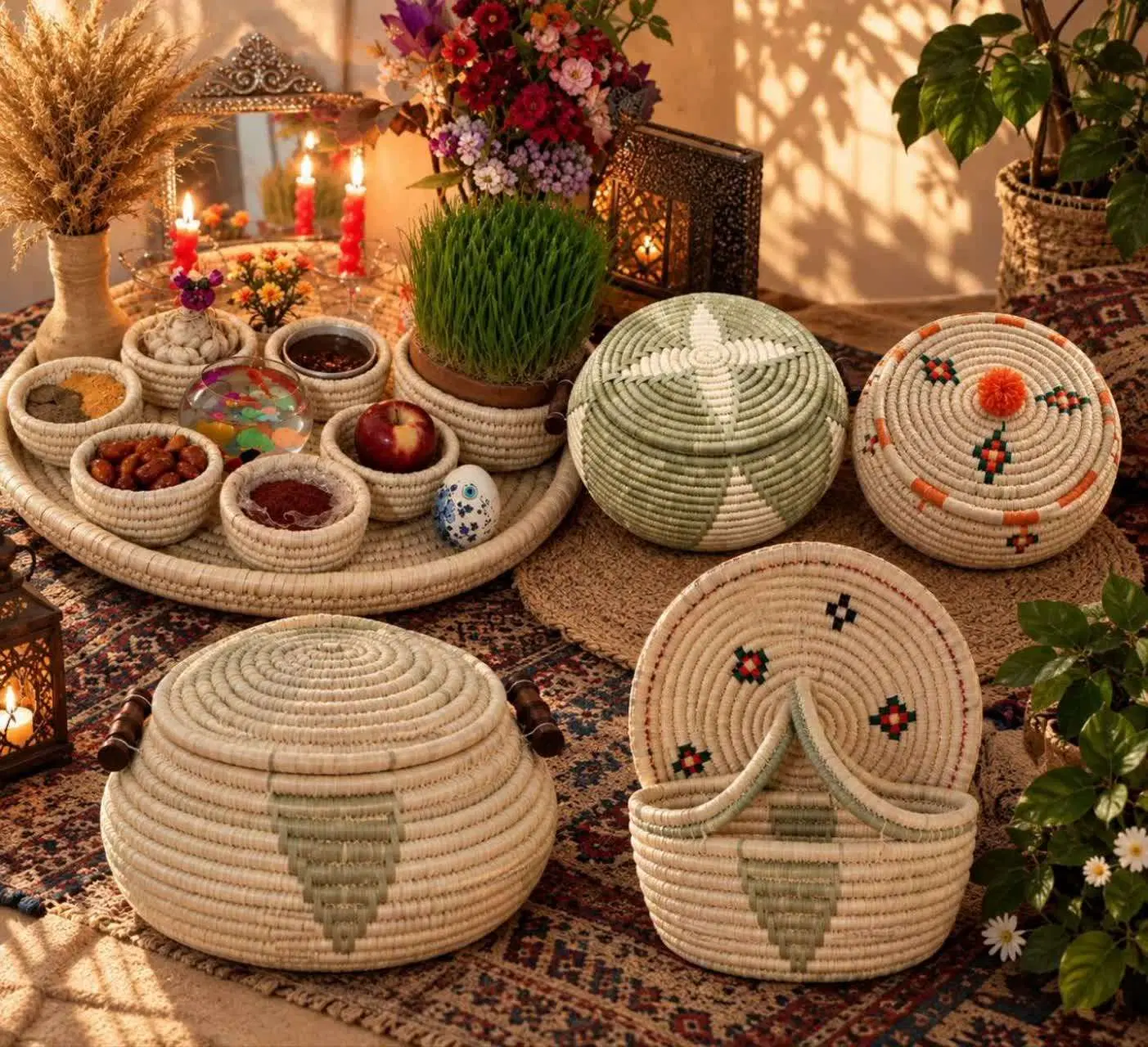 حصیربافی|صنایع دستی و سایر لوازم تزئینی|شیراز, آبیاری|دیوار