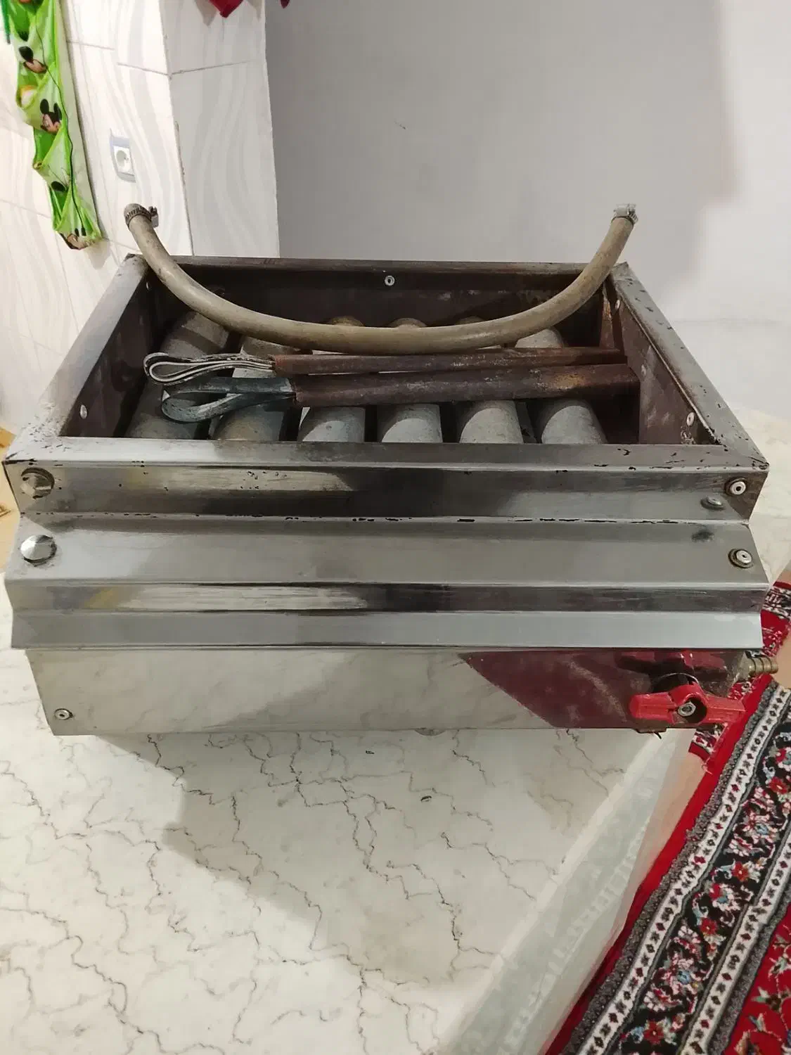 کباب پز گازی|اجاق گاز و لوازم برقی پخت‌وپز|مشکین‌دشت, |دیوار