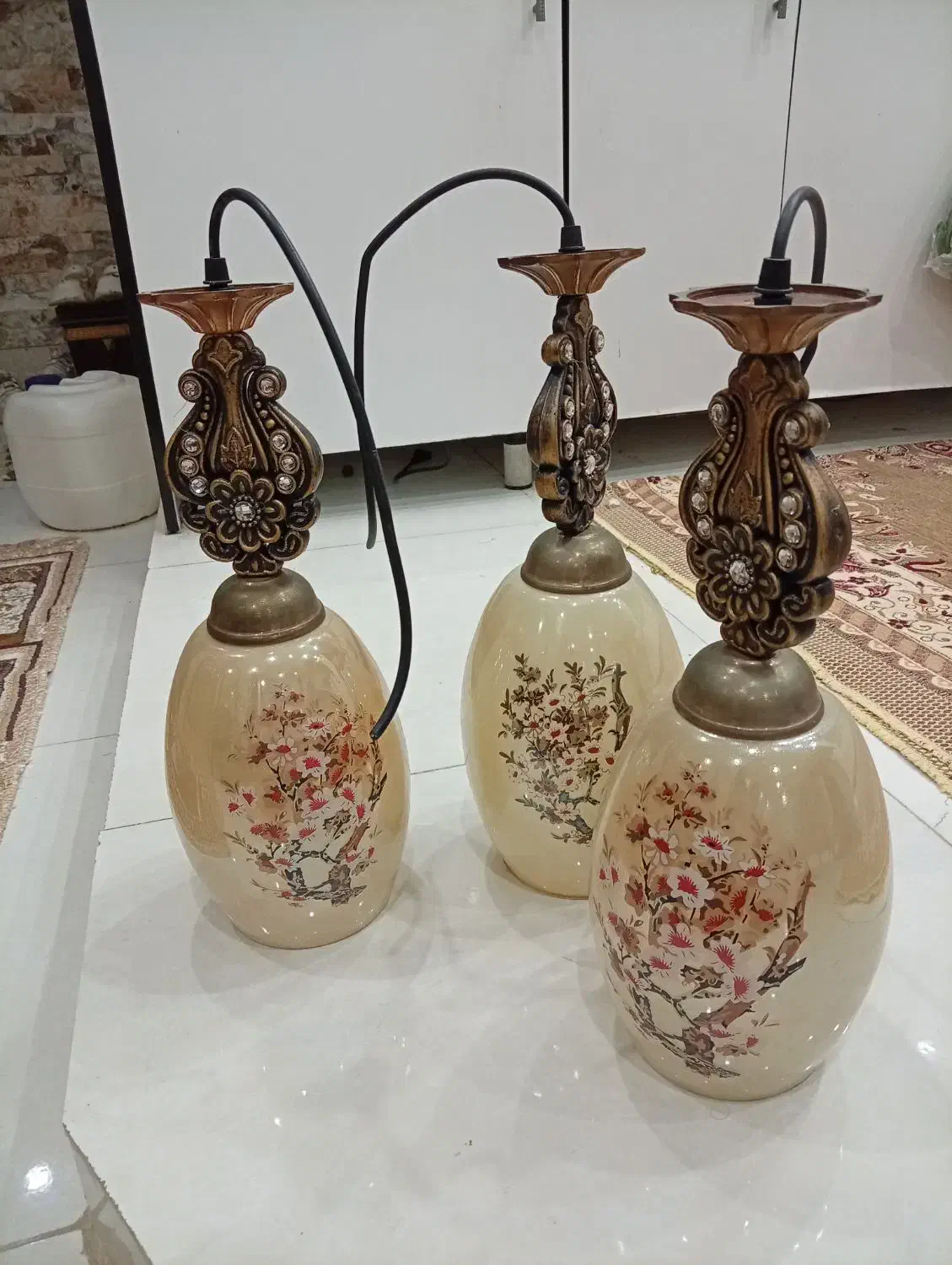 لوستر|لوستر و چراغ آویز|آبادان, |دیوار