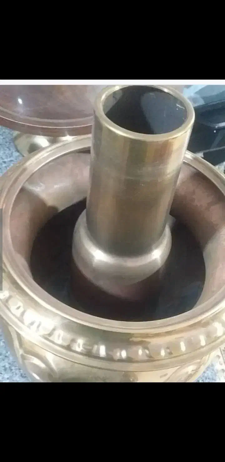 سماور زغالی برنج|سماور، چایساز، قهوهساز|قم, هفت تیر|دیوار