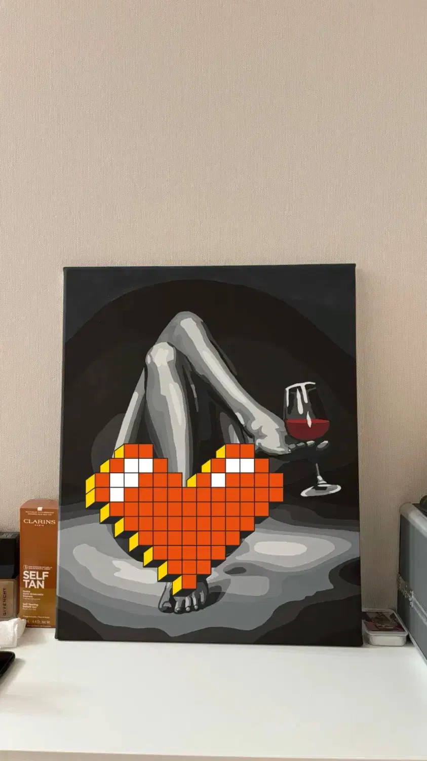 مدل مینیمال اکرلیک|تابلو، نقاشی، عکس|تهران, آسمان|دیوار