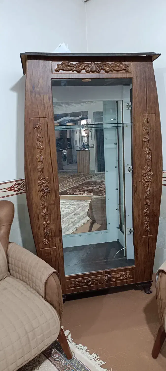 بوفه|بوفه، ویترین، کنسول|بهار, |دیوار