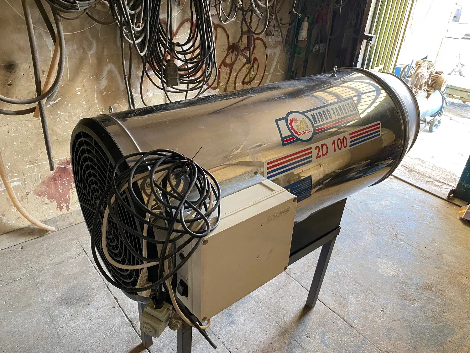 جت هیتر ۱۰۰ هزار ۲ گانه ۲ موتوره نیرو تحویه البرز|بخاری، هیتر، شومینه|خمینیشهر, |دیوار