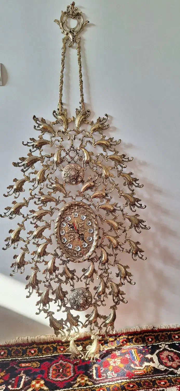 ساعت دیواری برنز|ساعت دیواری و تزئینی|خسروشاه, |دیوار