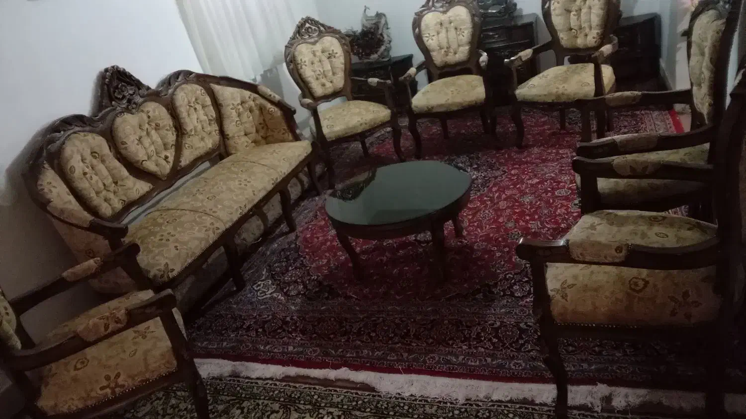 مبل سلطنتی|مبلمان خانگی و میز عسلی|مراغه, |دیوار