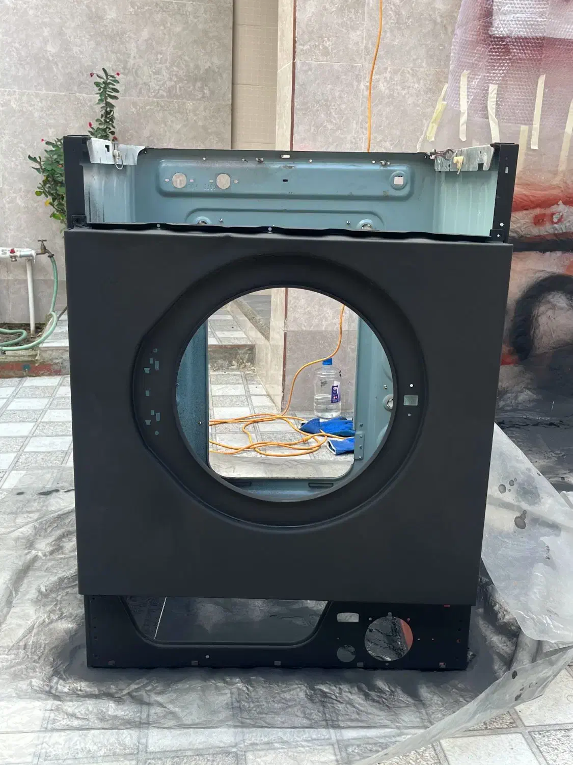 لباسشویی|ماشین لباسشویی و خشککن لباس|رشت, کوی حسینی|دیوار