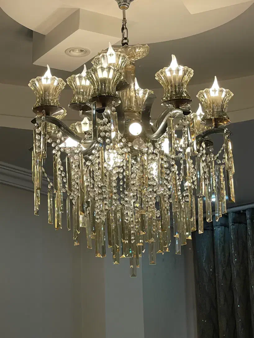 لوستر|لوستر و چراغ آویز|رشت, پستک|دیوار