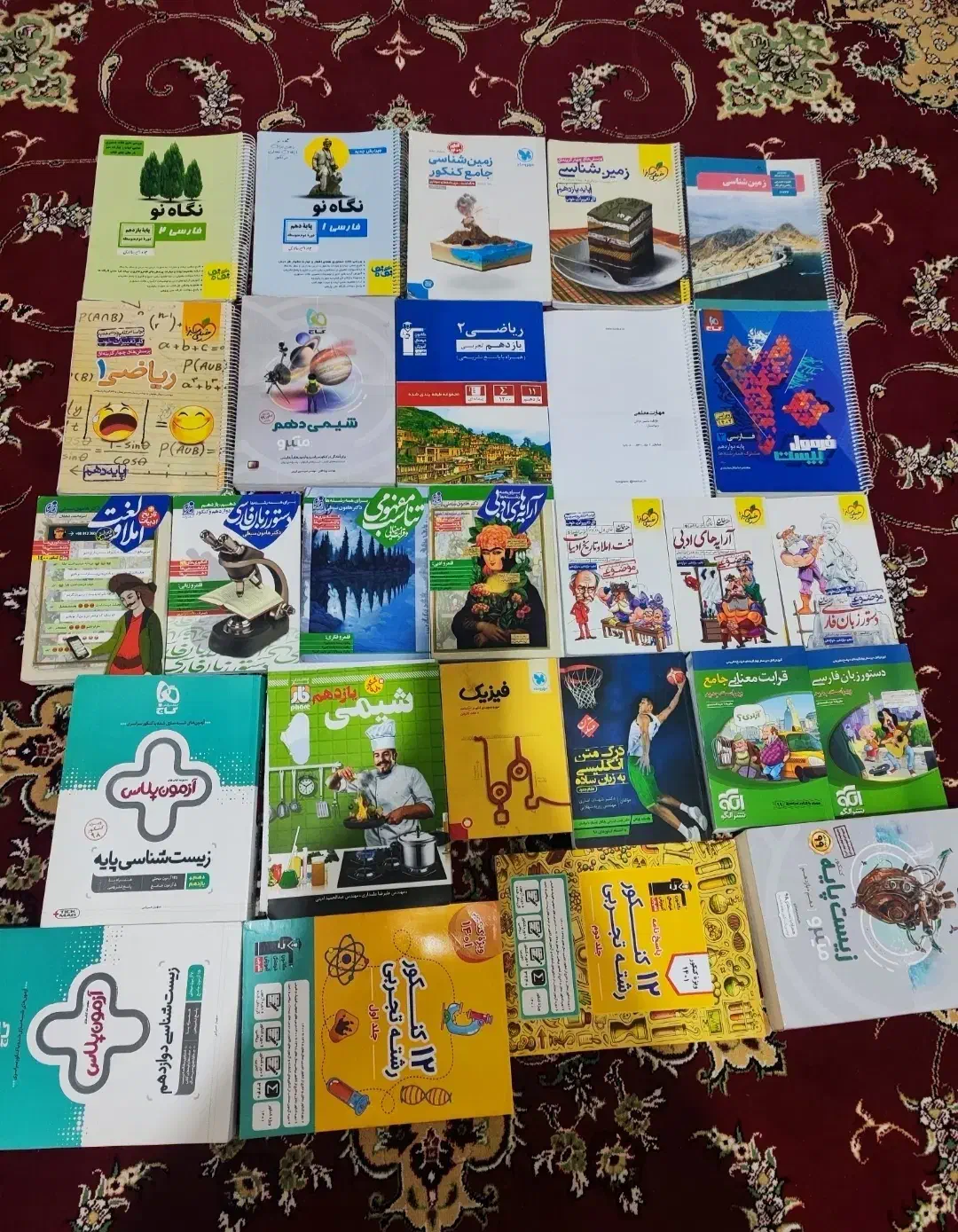 کتابهای کنکور هرجلد فقط صد هزار تومن|کتاب و مجله آموزشی|فسا, |دیوار