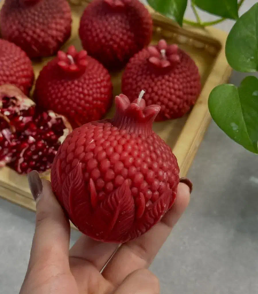 انواع شمع یلدا|صنایع دستی و سایر لوازم تزئینی|گنبد کاووس, |دیوار