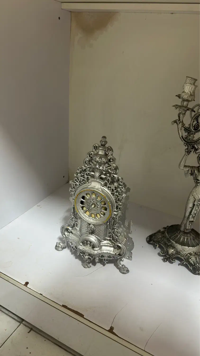 آینه شمعدان لوستر|لوستر و چراغ آویز|تبریز, |دیوار