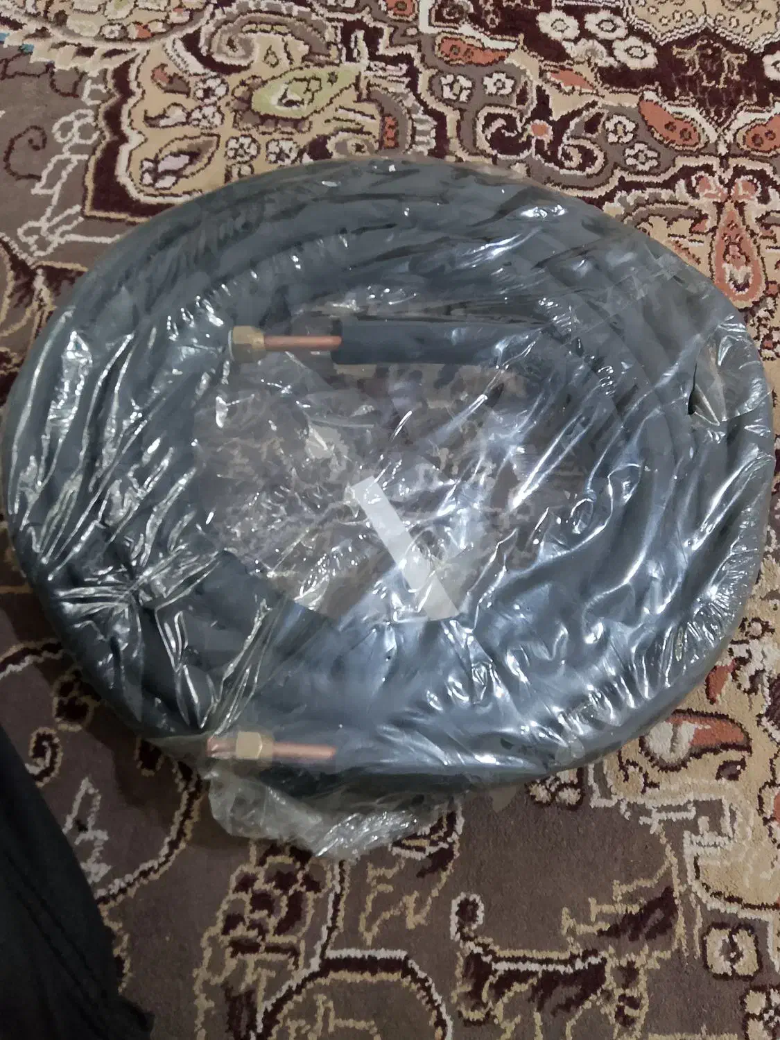 لوله مسی کولر گازی ۲سر مهره. ۵ نیم متر. یکدانه فقط|کولر گازی و فن‌کوئل|مشهد, نوید|دیوار