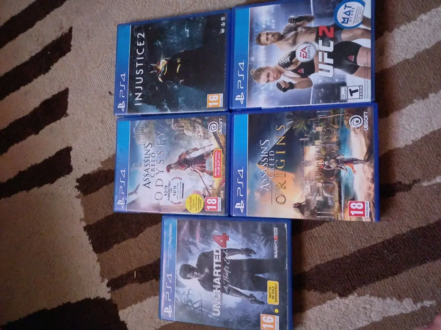 دیسک بازی ps4|کنسول، بازی ویدئویی و آنلاین|کیش, |دیوار